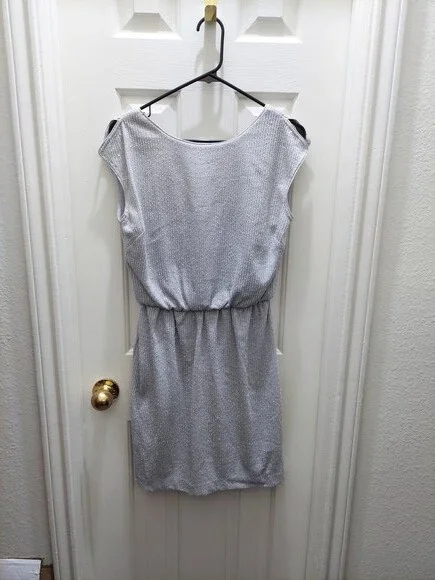 Jessica Simpson | Dresses | Jessica Simpson Silver Dress Size S | Poshmark Jessica Simpson | Dresses | Jessica Simpson Silver Dress Size S | Poshmark